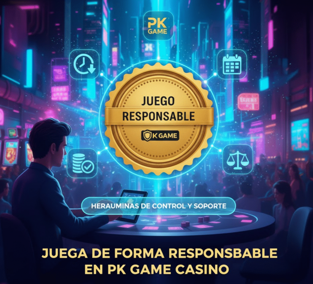 Juega de Forma Responsable en PK Game Casino
