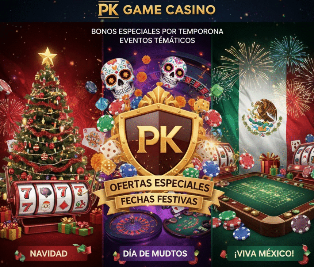 Promociones de PK Game Casino