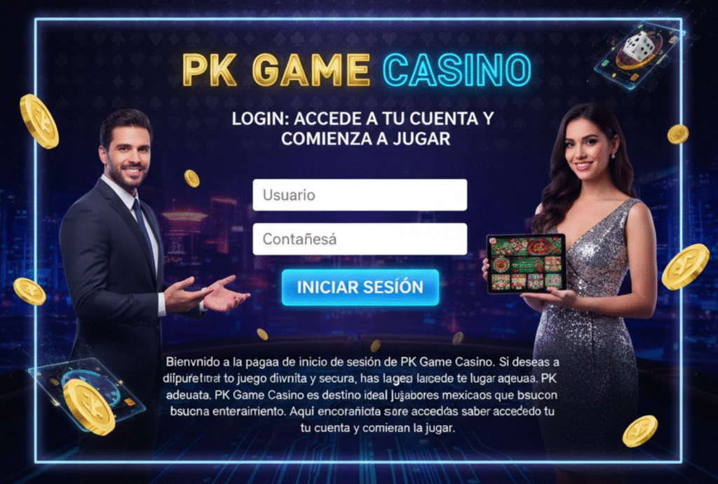 PK Game Casino Login Accede a Tu Cuenta y Comienza a Jugar