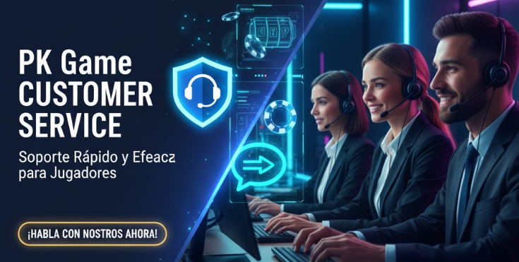 Servicio al Cliente 24/7 de PK Game